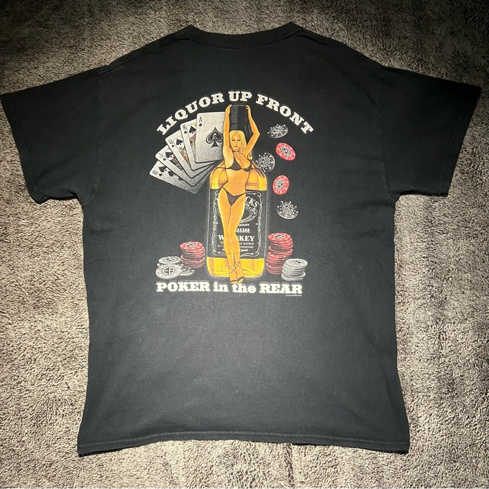 VTG Liquor and poker tee